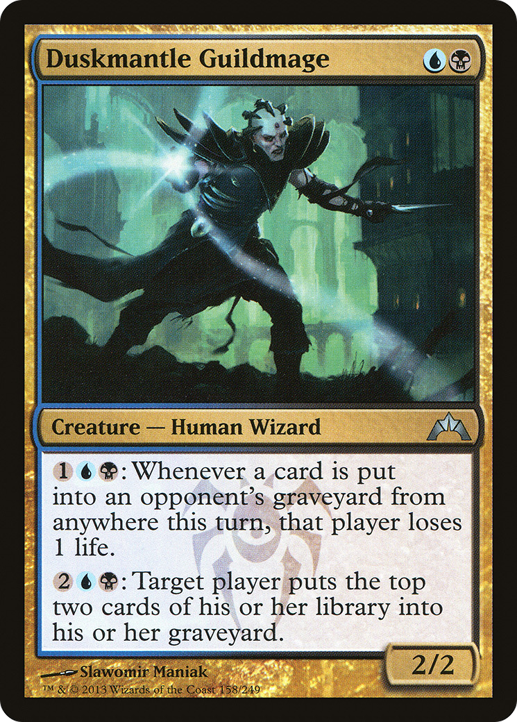 Duskmantle Guildmage [Gatecrash]-1