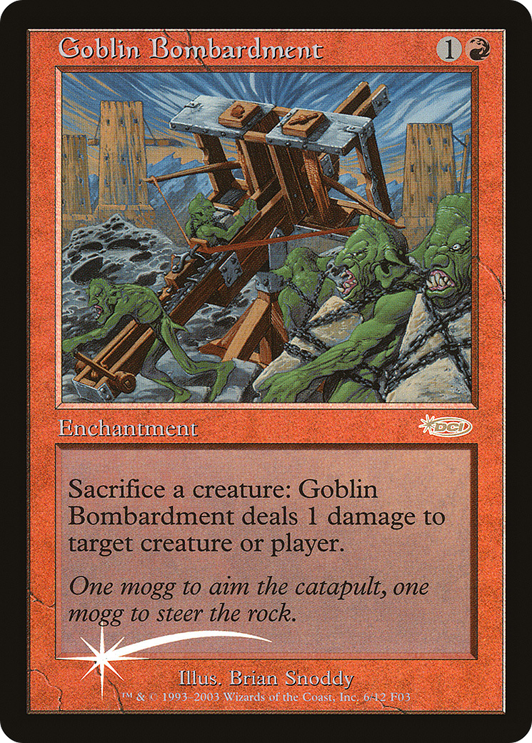 Goblin Bombardment [Friday Night Magic 2003]-1