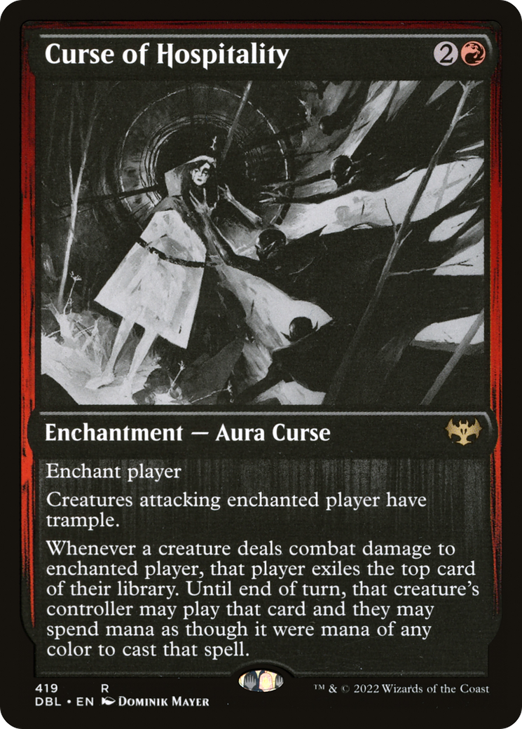 Curse of Hospitality [Innistrad: Double Feature]-1
