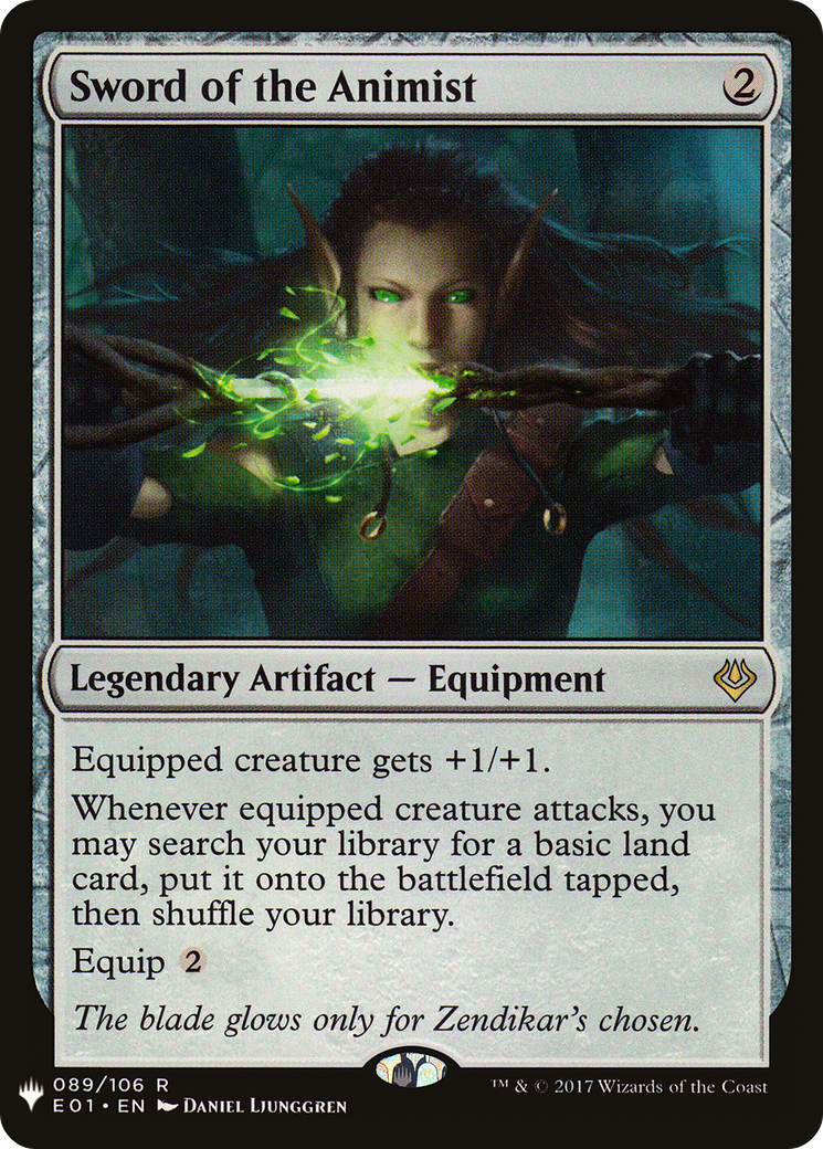 Sword of the Animist [Mystery Booster]-1