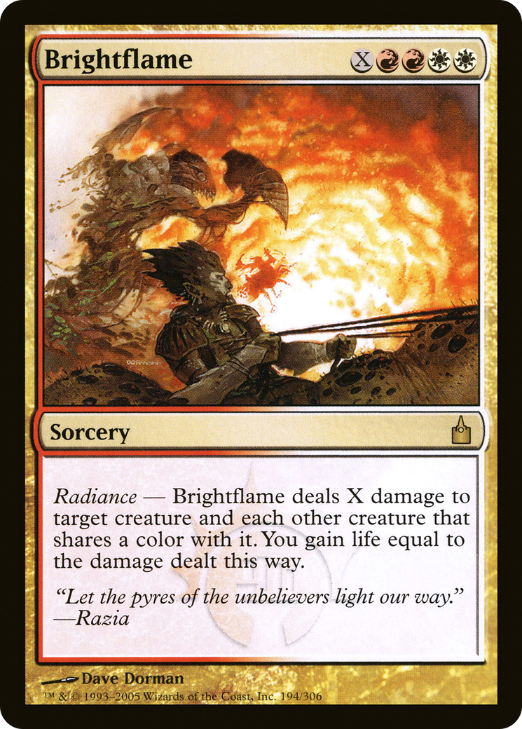 Brightflame [Ravnica: City of Guilds]-1