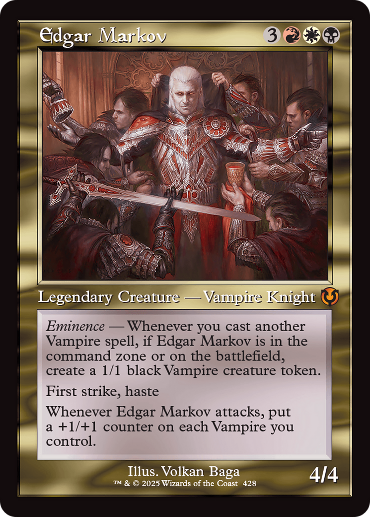 Edgar Markov (Retro Frame) [Innistrad Remastered]-1