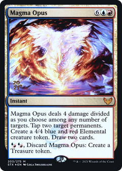 Magma Opus [Strixhaven: School of Mages Prerelease Promos]-1