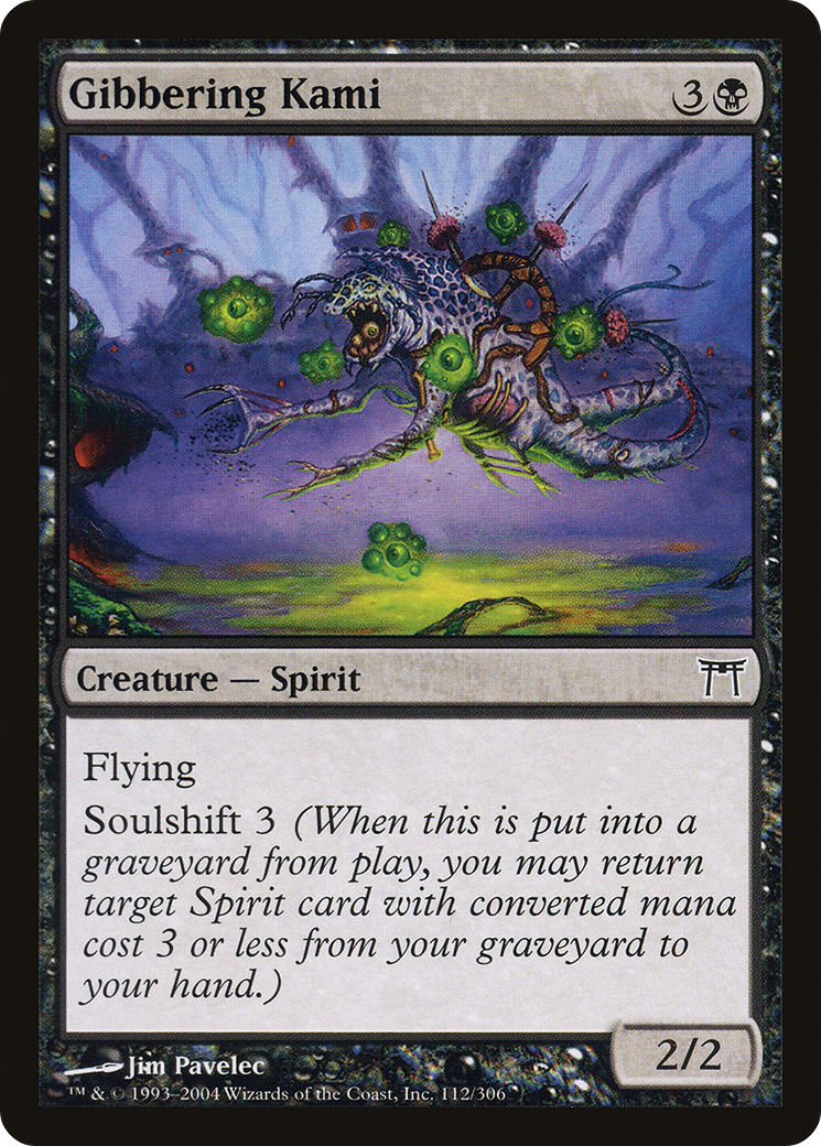 Gibbering Kami [Champions of Kamigawa]-1