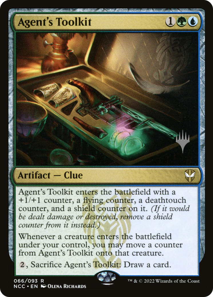 Agent's Toolkit (Promo Pack) [Streets of New Capenna Commander Promos]-1