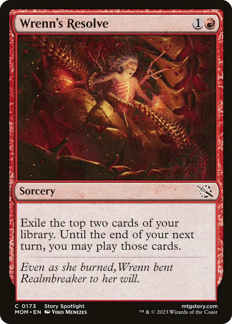 Wrenn's Resolve (MOM-173) - March of the Machine Foil-1