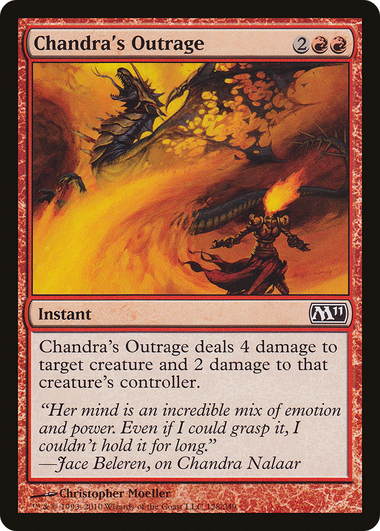 Chandra's Outrage [Magic 2011]-1
