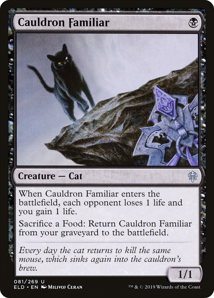 Cauldron Familiar [Throne of Eldraine]-1