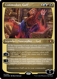 Commodore Guff (CMM-781) - Commander Masters Etched Foil-1