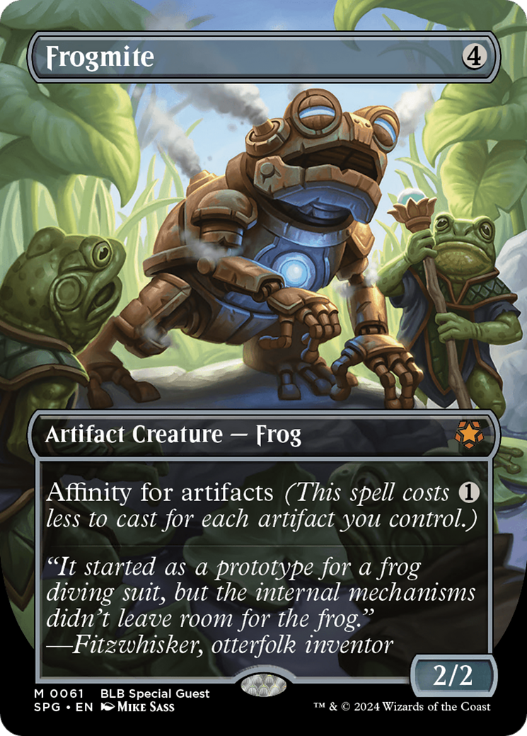 Frogmite (Borderless) [Bloomburrow Special Guests]-1