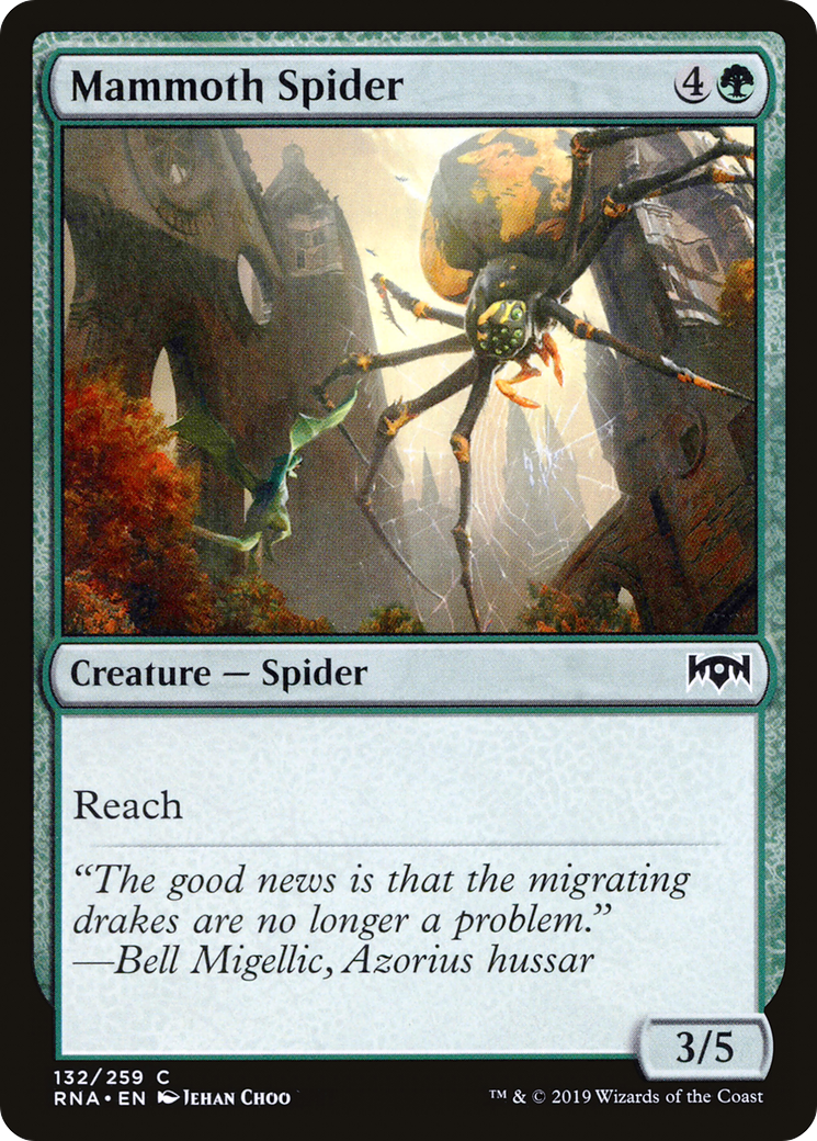 Mammoth Spider [Ravnica Allegiance]-1