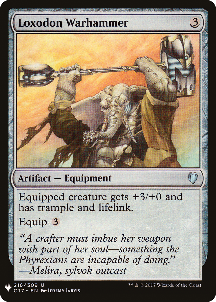 Loxodon Warhammer [Mystery Booster]-1