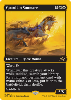 Guardian Sunmare (First-Place Foil) [Aetherdrift]-1