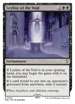 Leyline of the Void (White Border) [Mystery Booster 2]-1