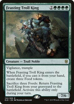 Feasting Troll King [Throne of Eldraine]-1