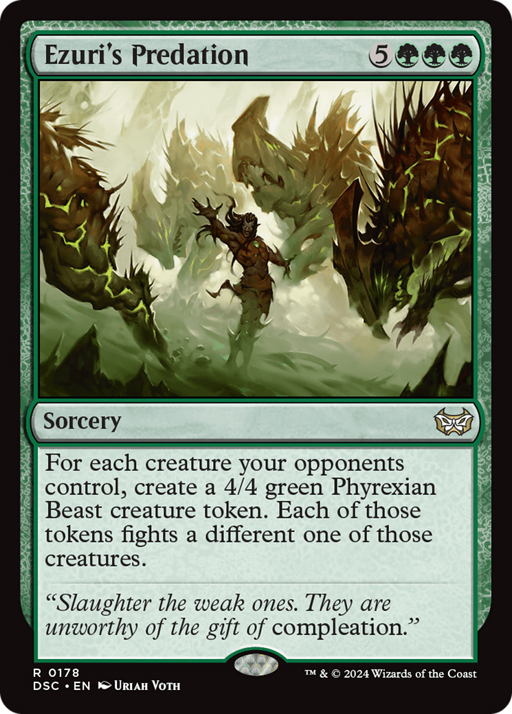 Ezuri's Predation [Duskmourn: House of Horror Commander]-1