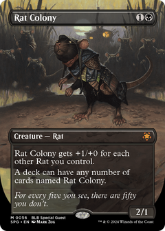 Rat Colony (Borderless) [Bloomburrow Special Guests]-1