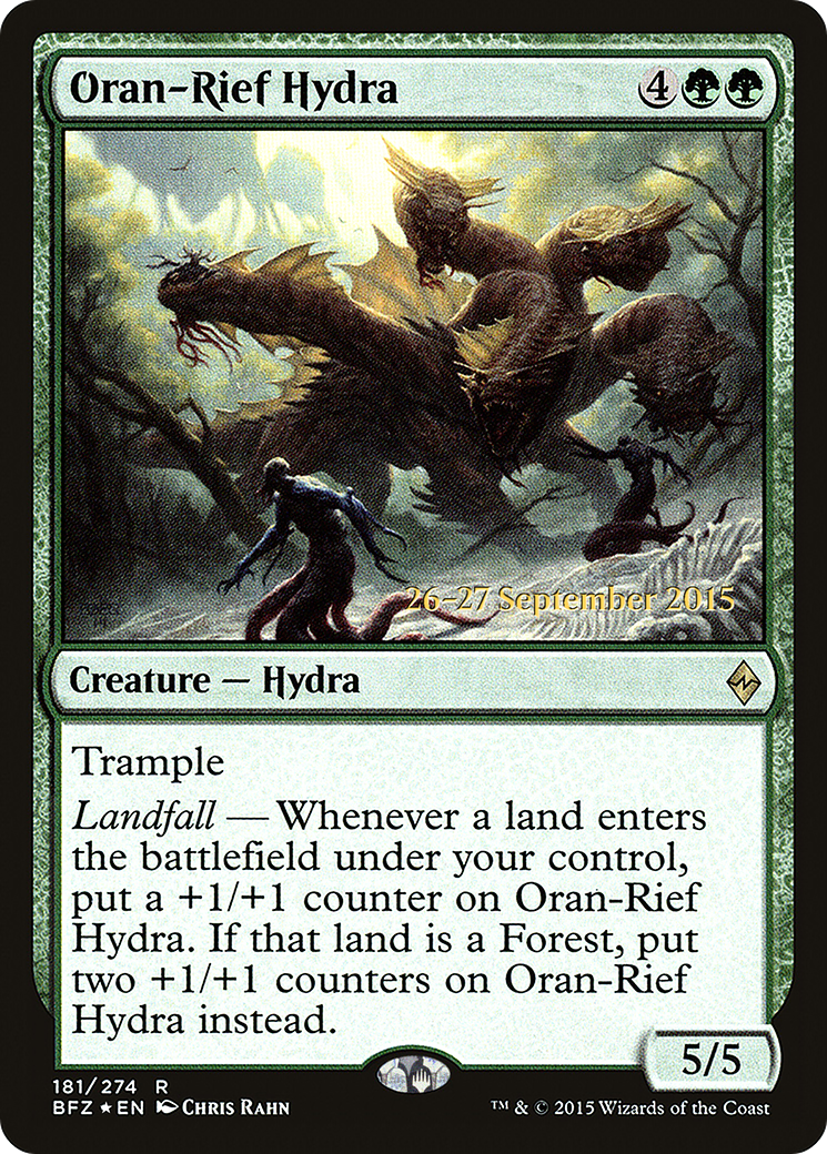 Oran-Rief Hydra [Battle for Zendikar Prerelease Promos]-1