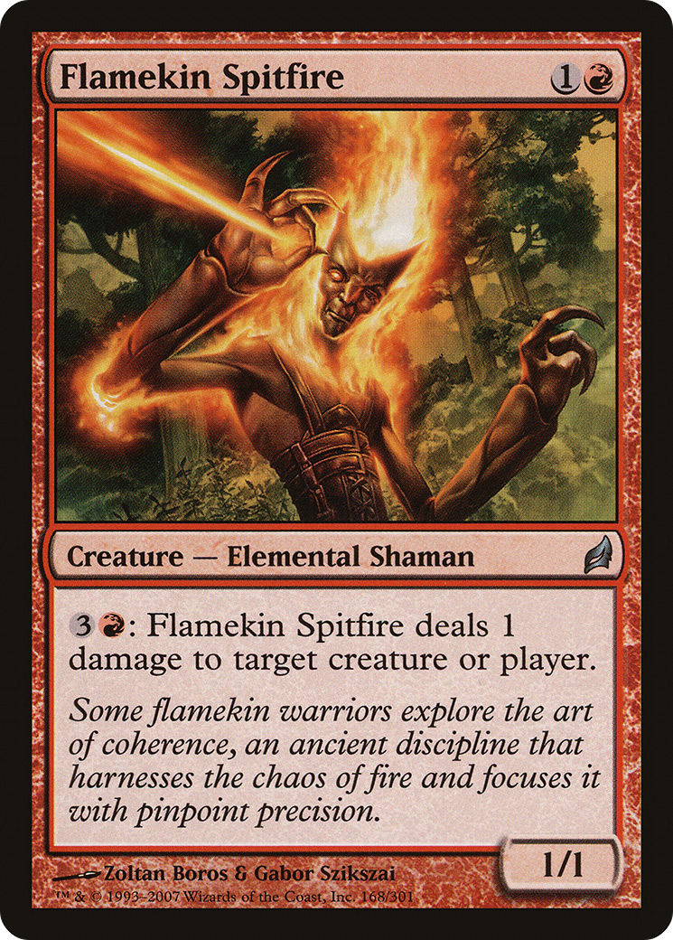 Flamekin Spitfire [Lorwyn]-1