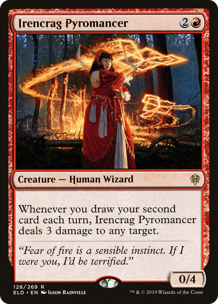Irencrag Pyromancer [Throne of Eldraine]-1