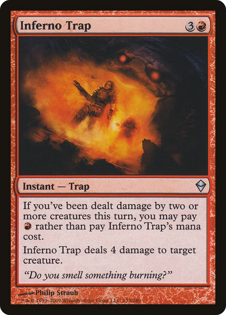Inferno Trap [Zendikar]-1