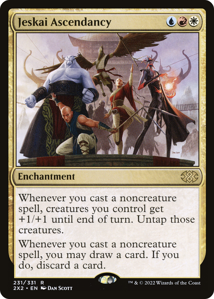 Jeskai Ascendancy [Double Masters 2022]-1
