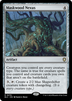 Maskwood Nexus [Bloomburrow Commander]-1