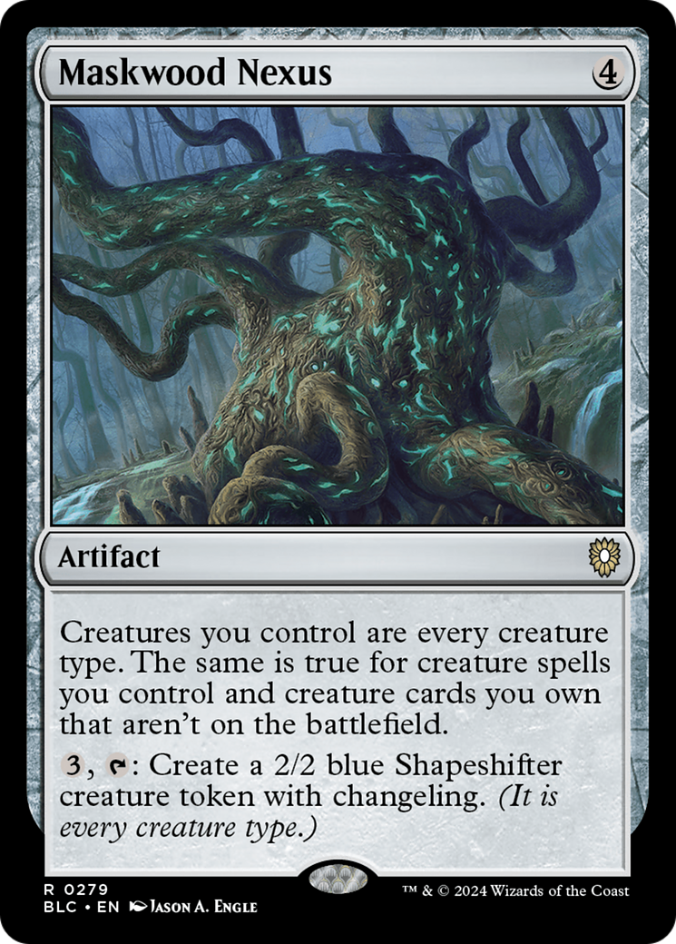 Maskwood Nexus [Bloomburrow Commander]-1