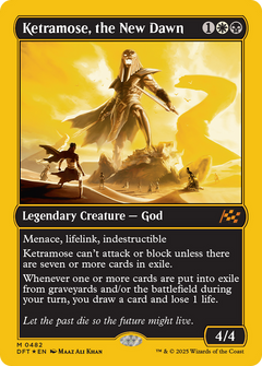Ketramose, the New Dawn (First-Place Foil) [Aetherdrift]-1