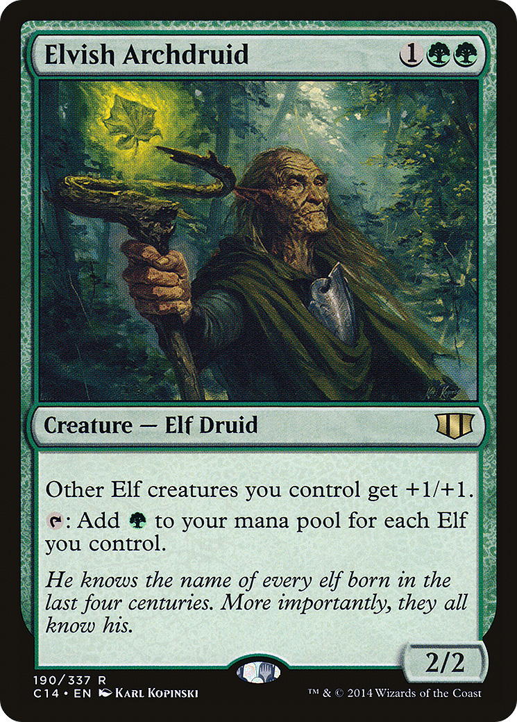Elvish Archdruid [Commander 2014]-1