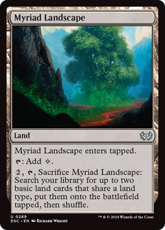 Myriad Landscape [Duskmourn: House of Horror Commander]-1