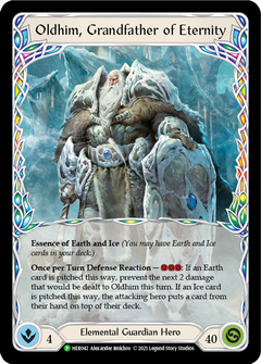 Oldhim, Grandfather of Eternity [HER042] (Promo)  Cold Foil-1