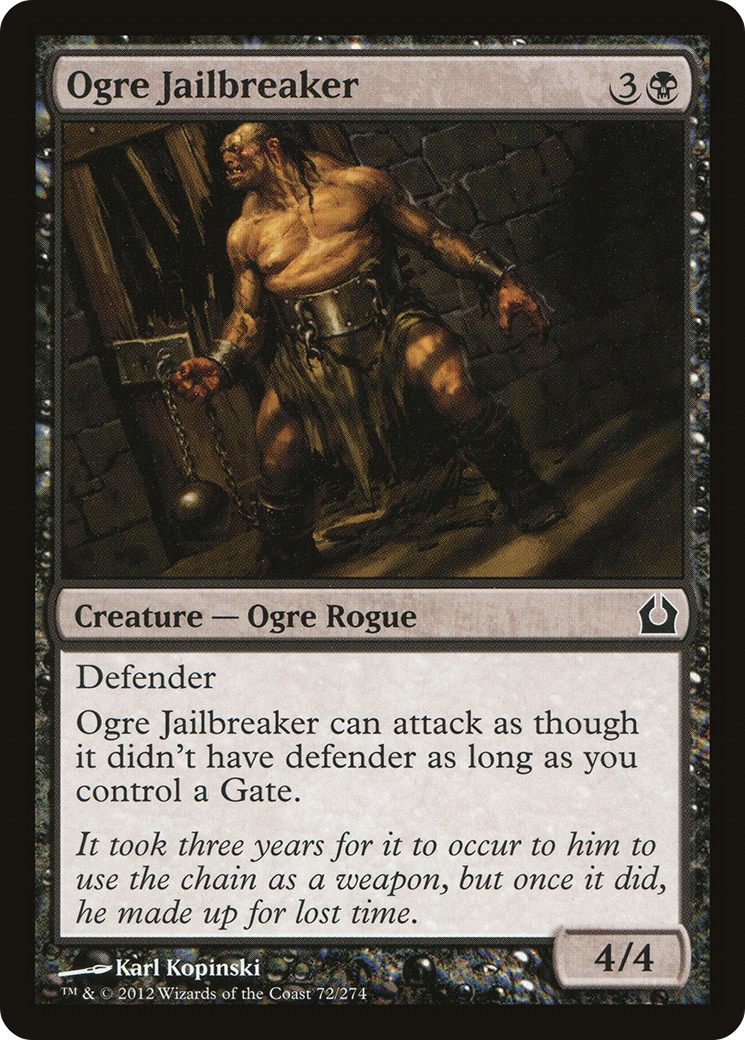 Ogre Jailbreaker [Return to Ravnica]-1
