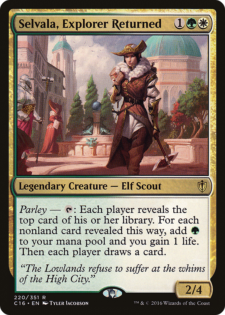 Selvala, Explorer Returned [Commander 2016]-1