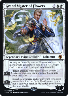 Grand Master of Flowers (Ampersand Promo) [Dungeons & Dragons: Adventures in the Forgotten Realms Promos]-1