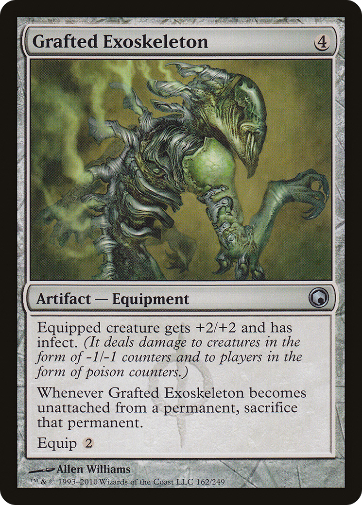 Grafted Exoskeleton [Scars of Mirrodin]-1
