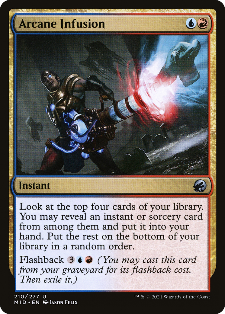 Arcane Infusion [Innistrad: Midnight Hunt]-1