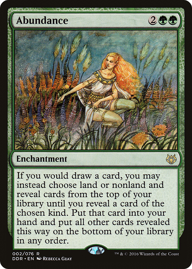 Abundance [Duel Decks: Nissa vs. Ob Nixilis]-1