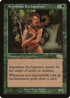 Argothian Enchantress [Urza's Saga]-1