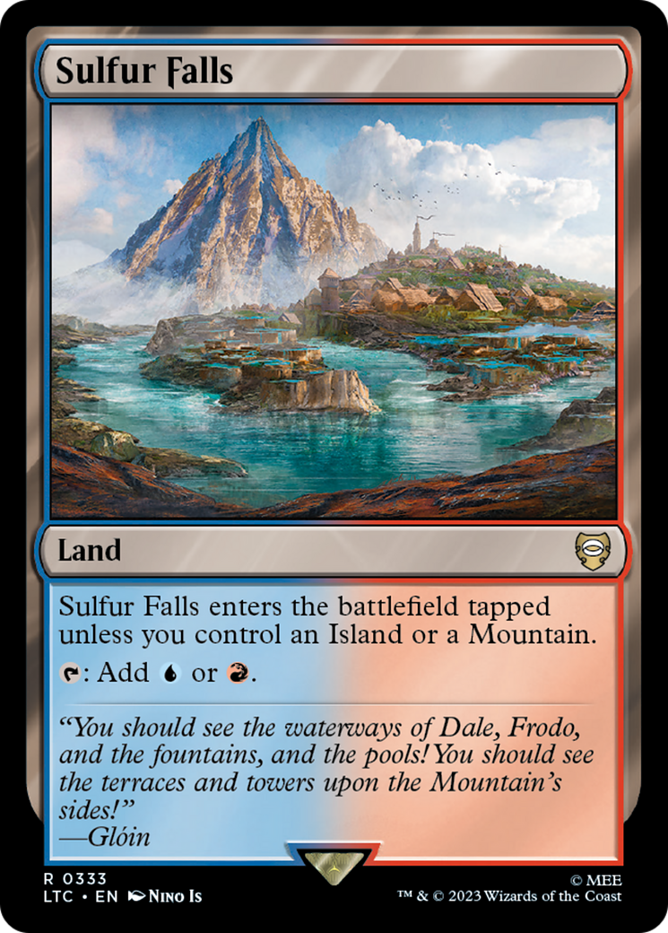 Sulfur Falls [The Lord of the Rings: Tales of Middle-Earth Commander]-1