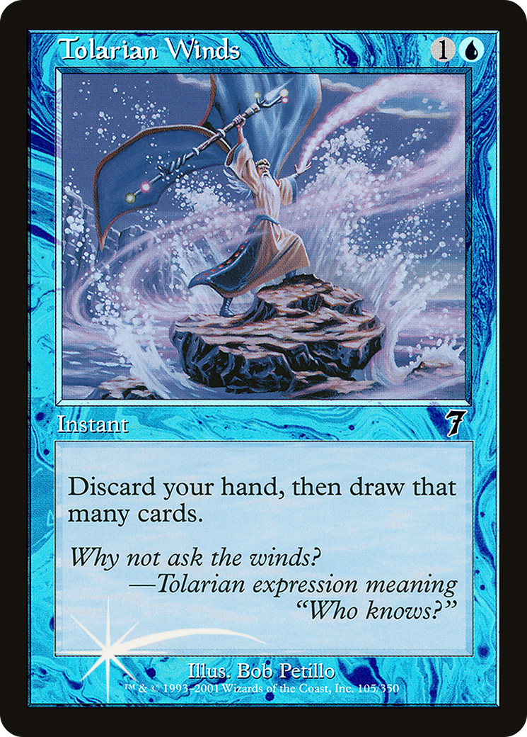 Tolarian Winds (7ED-105) - 7th Edition Foil-1