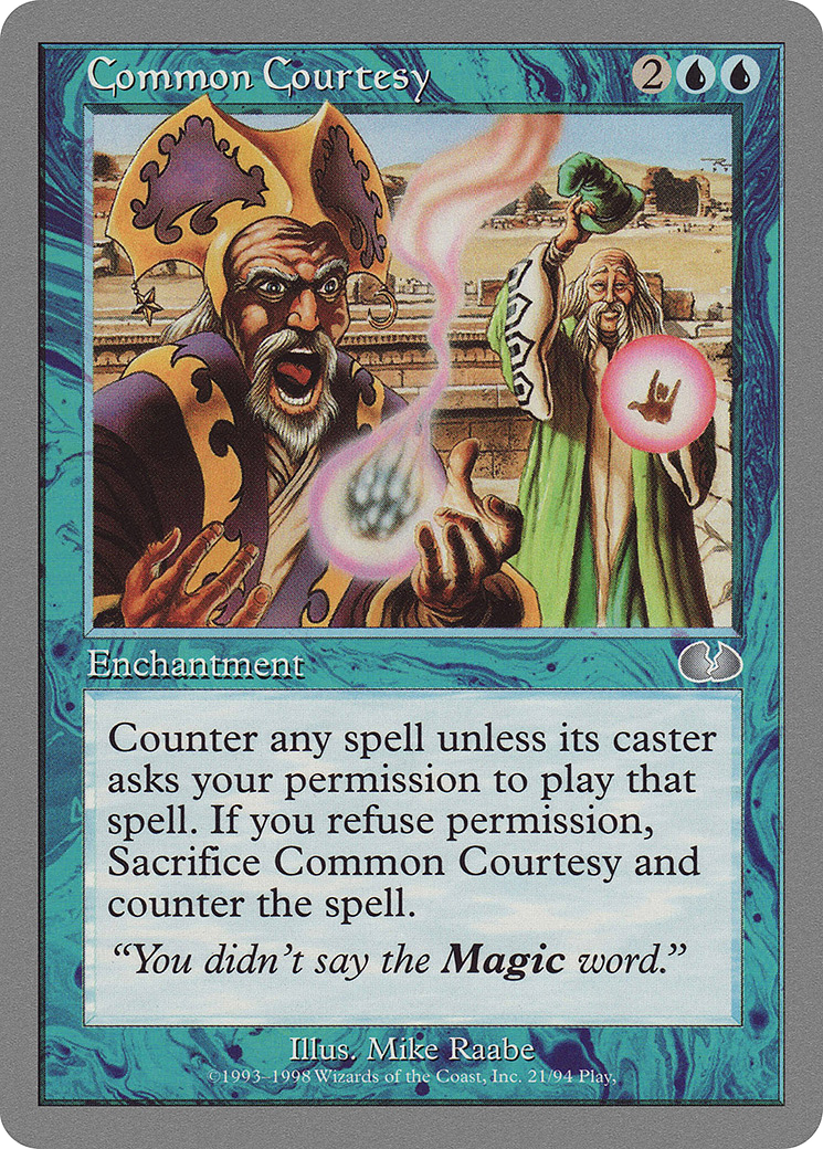Common Courtesy [Unglued]-1