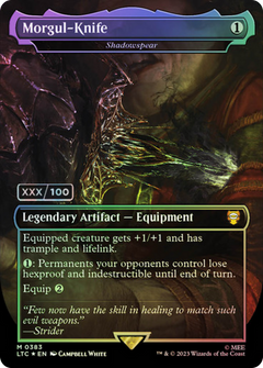 Morgul-Knife - Shadowspear (Serialized) [The Lord of the Rings: Tales of Middle-Earth Commander]-1