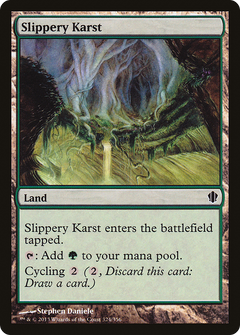 Slippery Karst [Commander 2013]-1