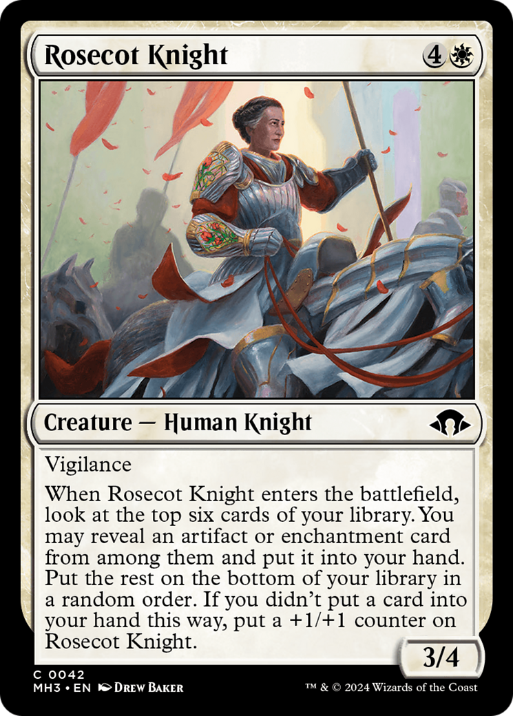 Rosecot Knight [Modern Horizons 3]-1