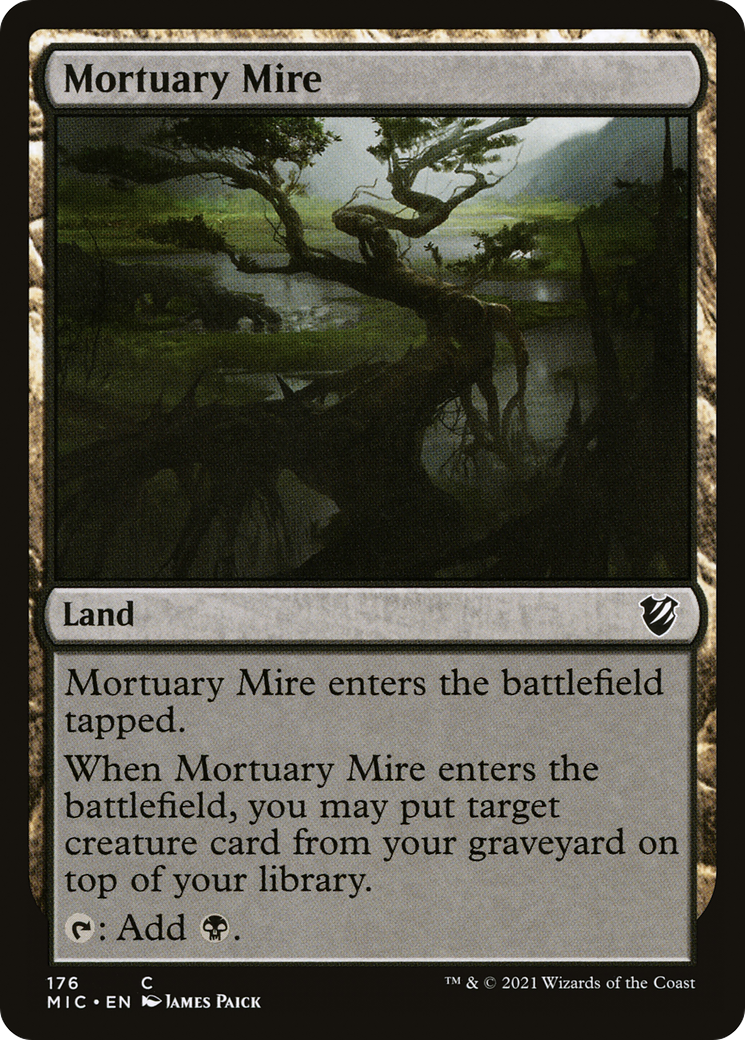 Mortuary Mire [Innistrad: Midnight Hunt Commander]-1