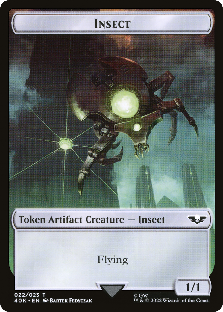 Insect (T40K-022) - Warhammer 40,000 Tokens-1