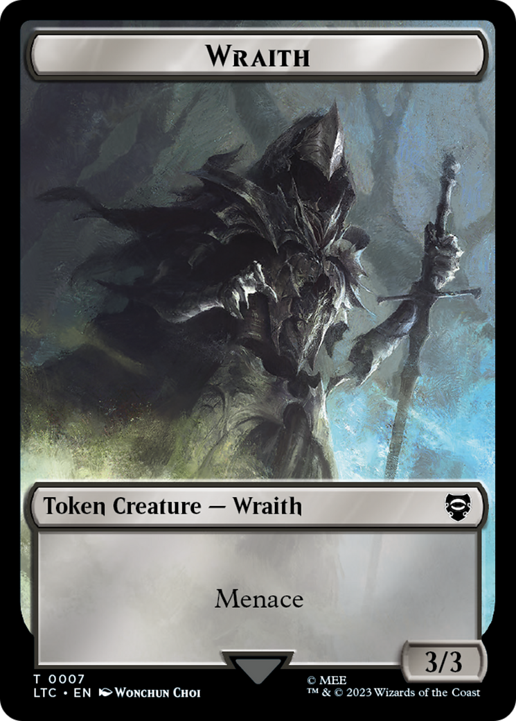 Wraith (TLTC-007) - Tales of Middle-earth Commander Tokens-1