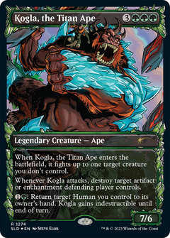Kogla, the Titan Ape (Halo Foil) [Secret Lair Drop Series]-1