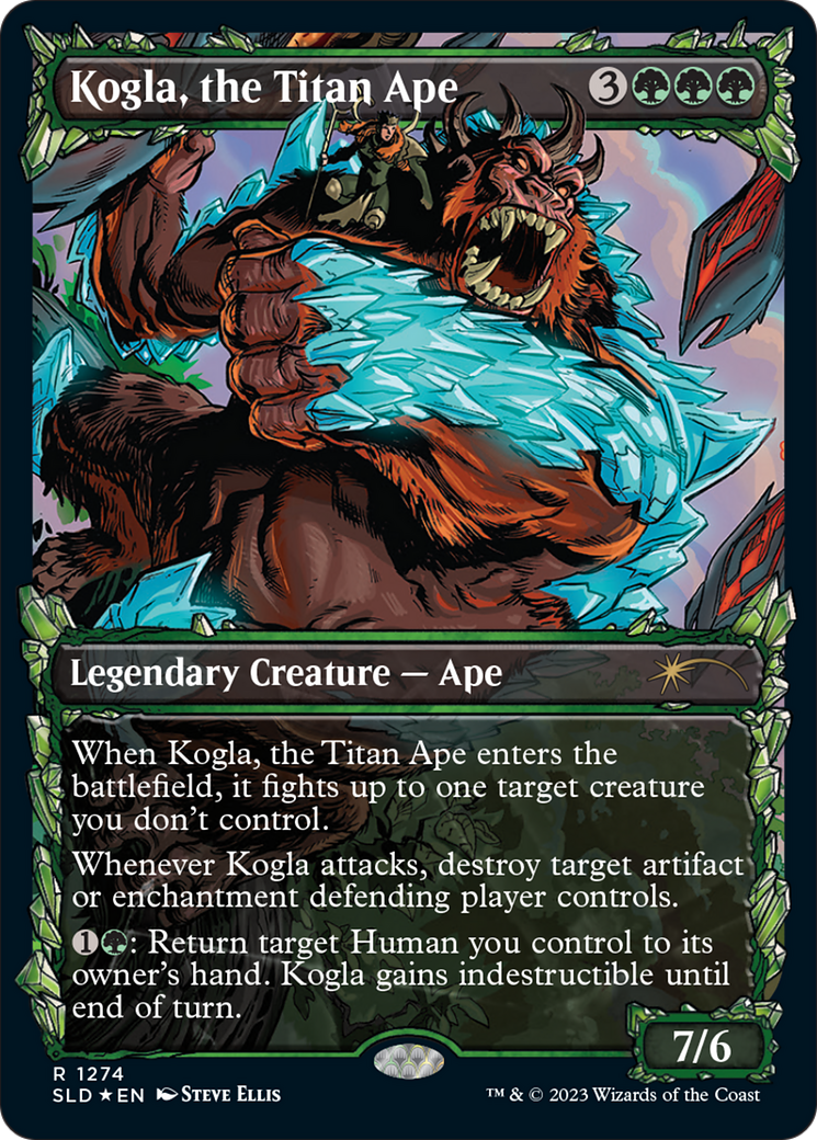 Kogla, the Titan Ape (Halo Foil) [Secret Lair Drop Series]-1